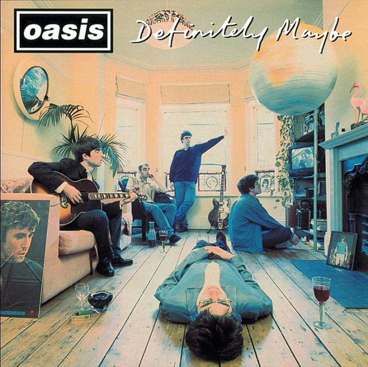 Image result for definitely maybe album cover