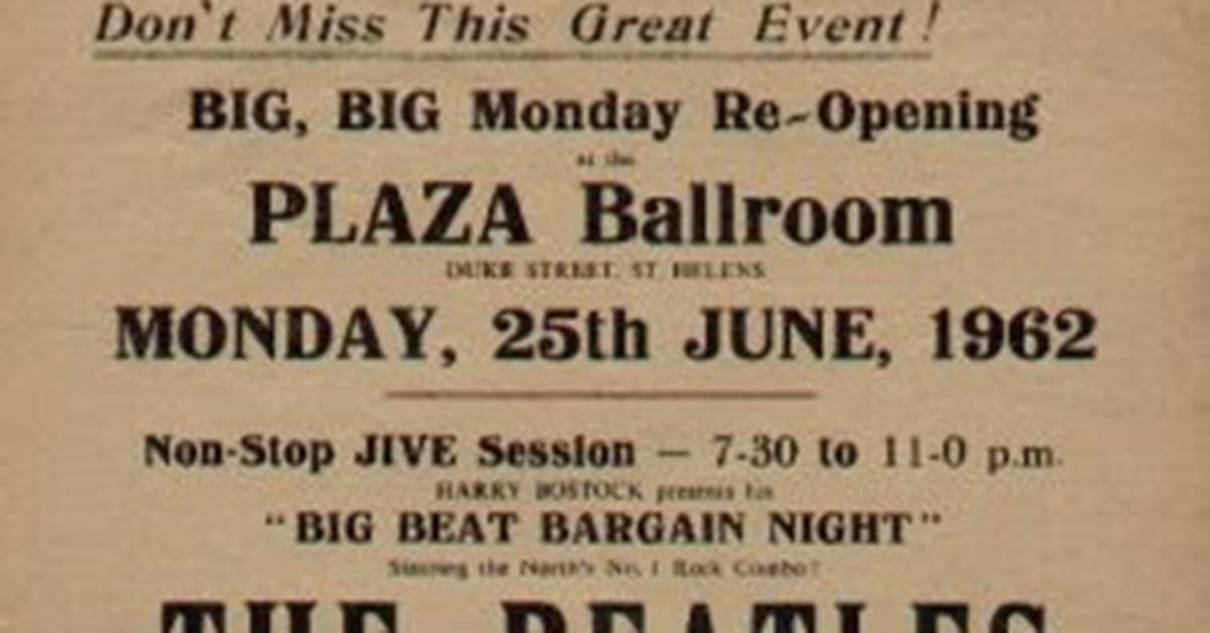 It was 50 years ago today: Plaza Ballroom, St. Helens